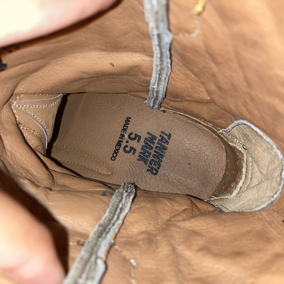 Cowboy boots color brown - Picture 5 of 7